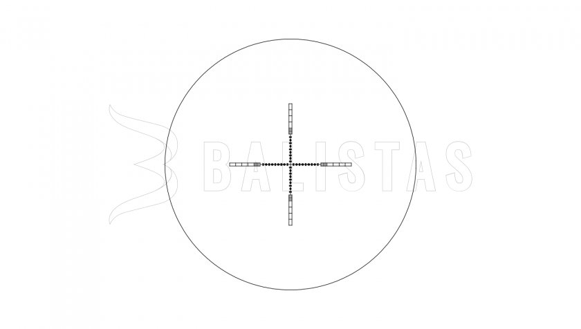 Lunette de visée Valiant Zephyr 10x44 SF SIR 10x 1/2 Mil-Dot