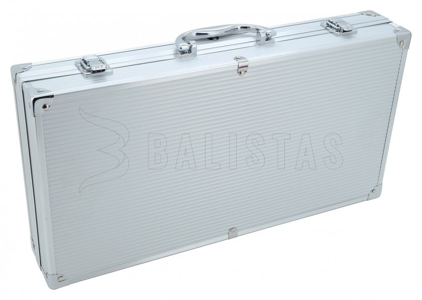 Set d’ustensiles de barbecue 18 pcs mallette ALU