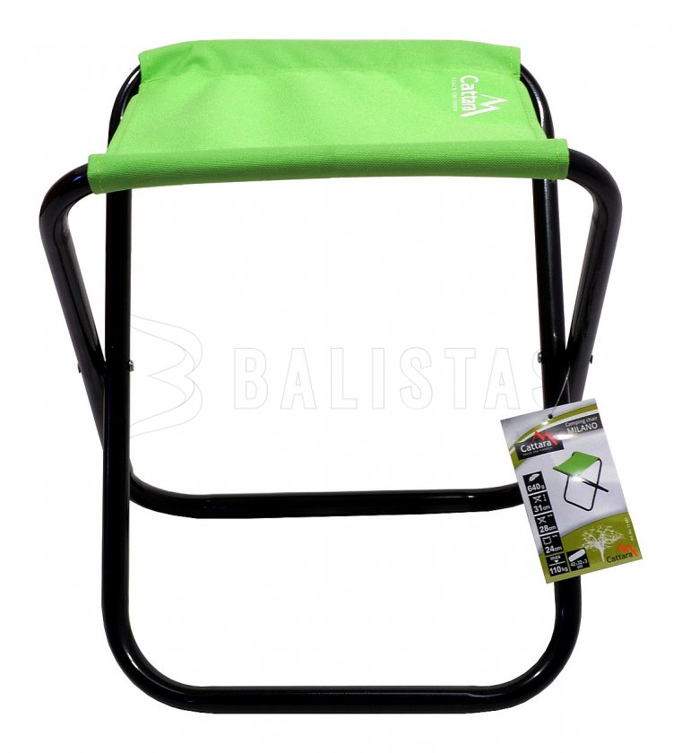 Chaise de camping pliante Milano green