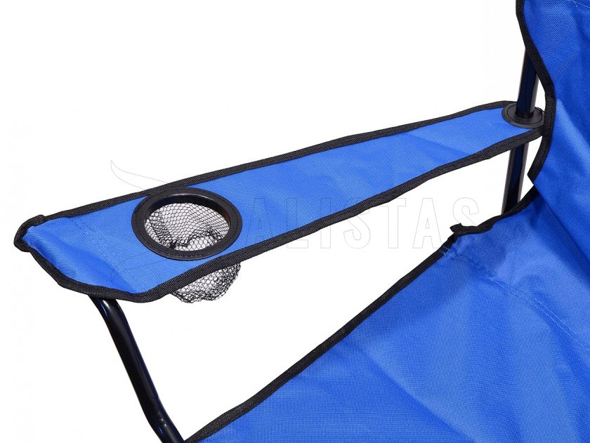 Chaise de camping pliante Bari bleu