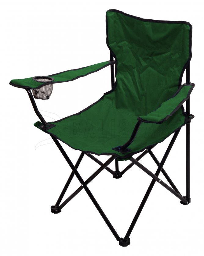 Chaise de camping pliante Bari vert