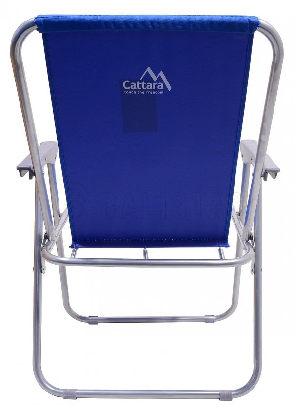 Chaise de camping pliante Bern bleu
