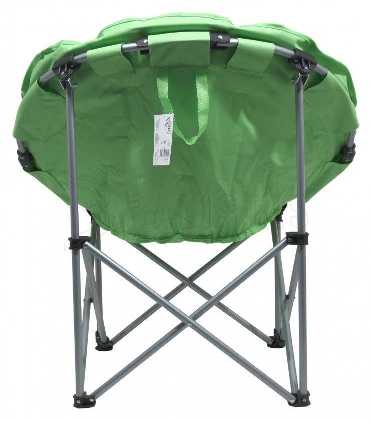Chaise de camping pliante Fleurs vertes