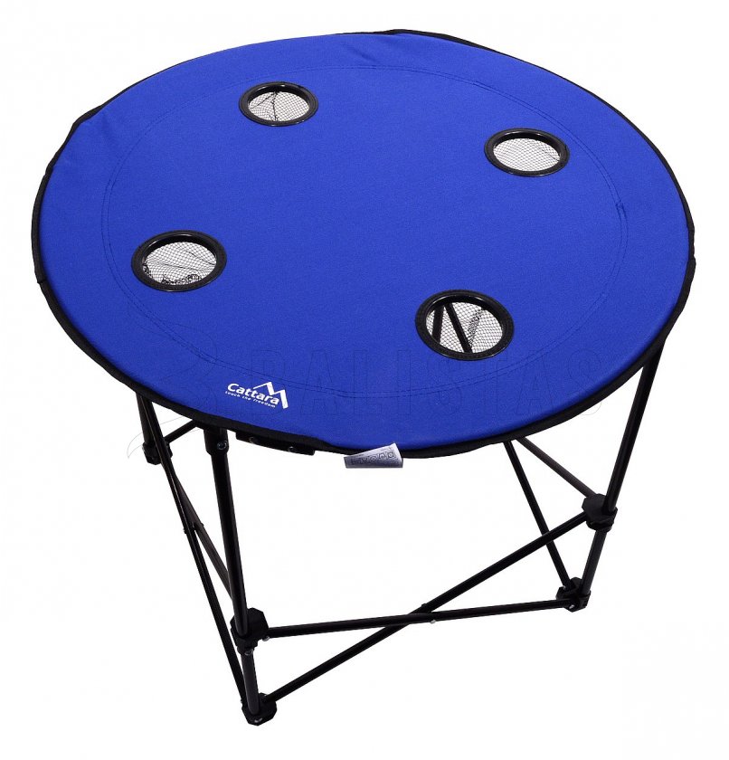 Table de camping pliant Split bleu
