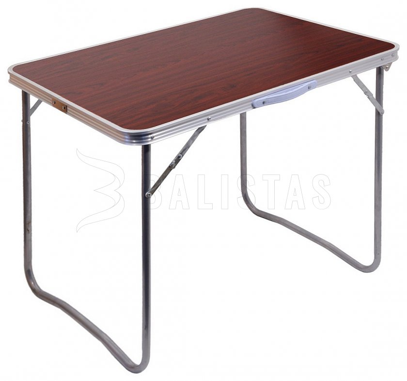 Table de camping pliante Balaton marron