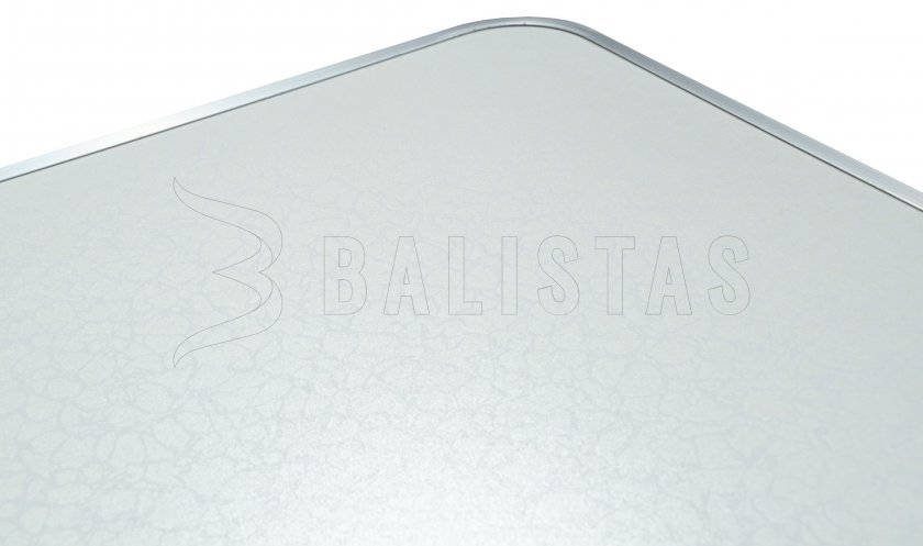 Table de camping Double télescopique grise + 4x chaises