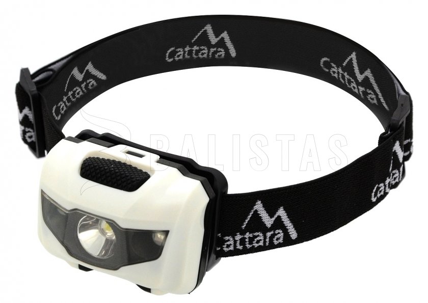 Lampe frontale LED 80 lm noir-blanc