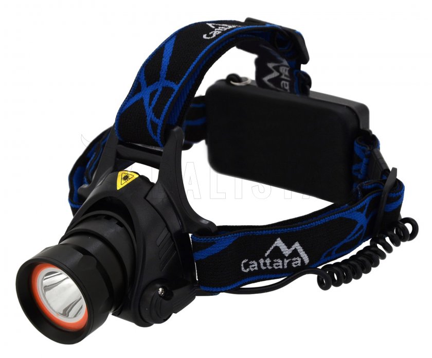 Lampe frontale LED 400 lm (1x XM-L+15x SMD)