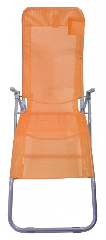 Lit de camp pliant Palermo orange