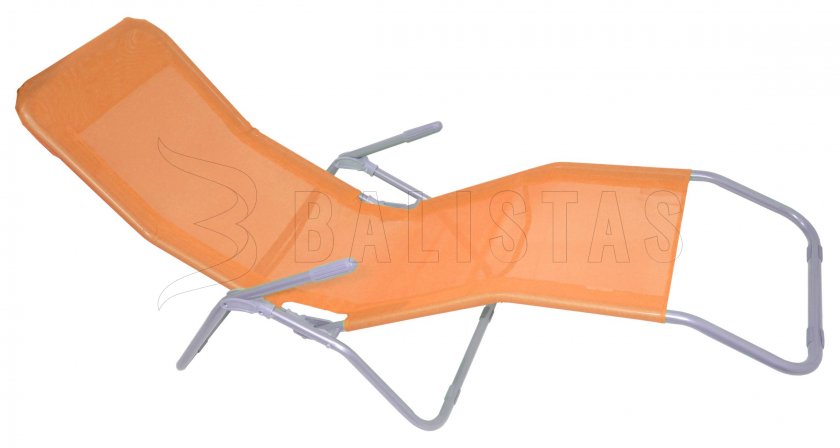 Lit de camp pliant Palermo orange