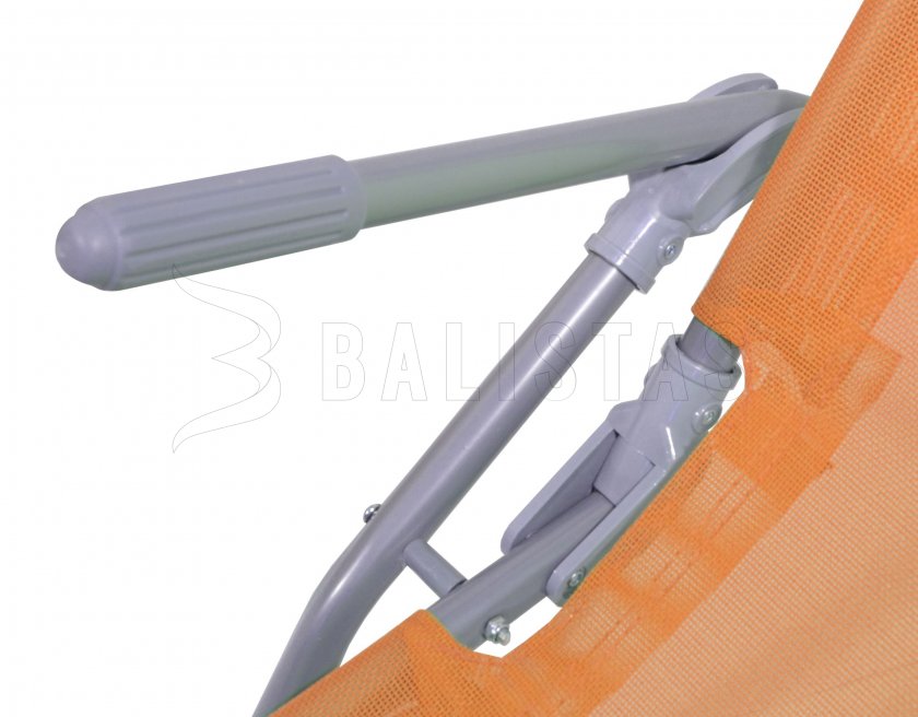Lit de camp pliant Palermo orange