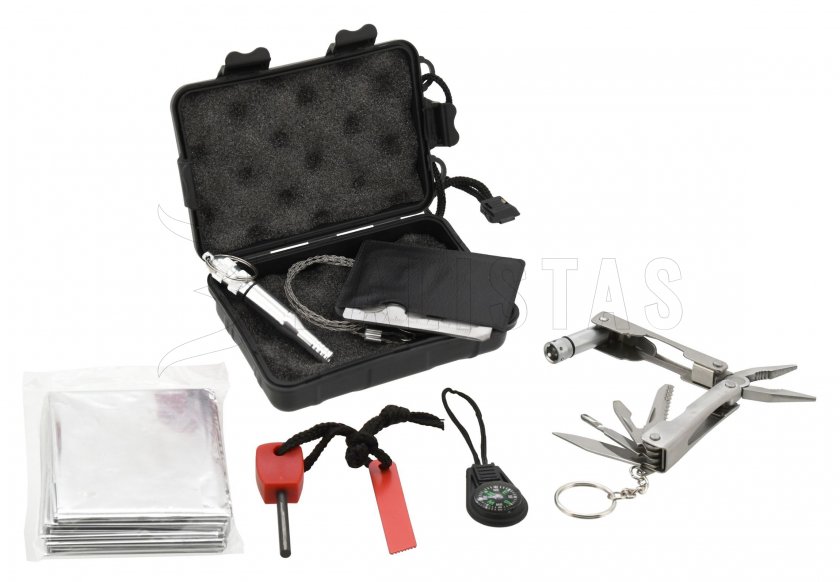 Kit de survie SOS 8 pièces