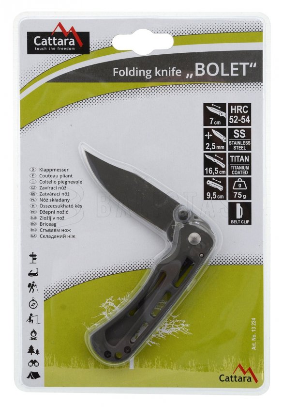 Couteau pliant BOLET avec verrou 16,5 cm