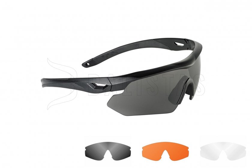 Lunettes balistiques SwissEye Nighthawk noires
