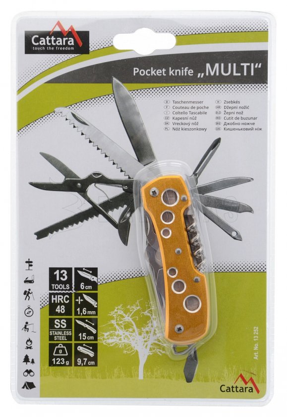 Couteau multi-poche 10 cm
