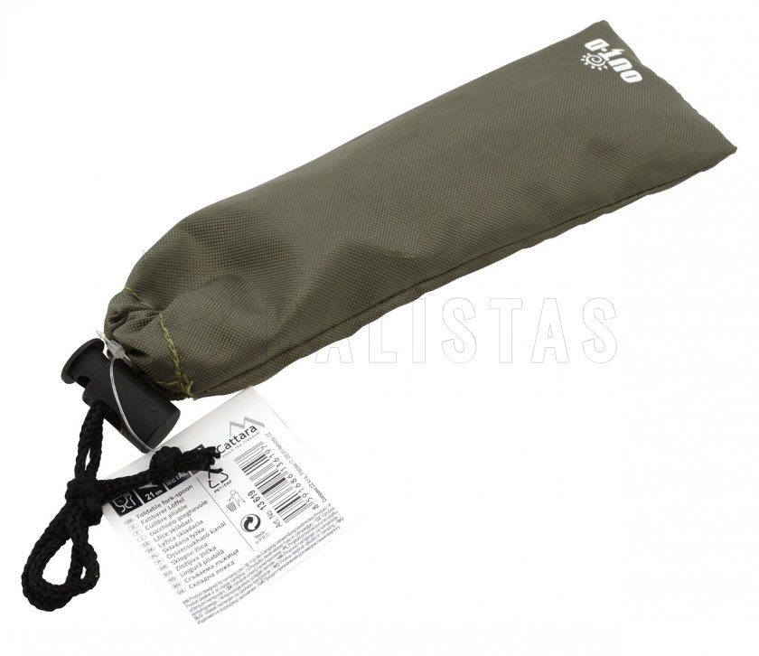 Cuillère inox pliable 210/130 mm