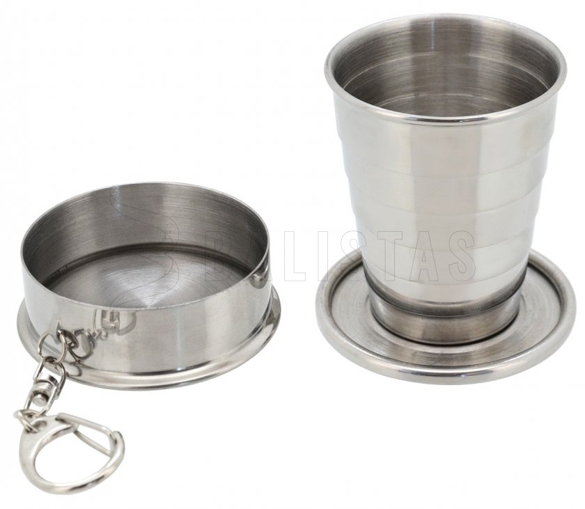 Gobelet inox pliable 60 ml