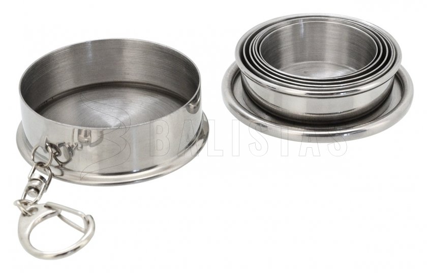 Gobelet inox pliable 60 ml