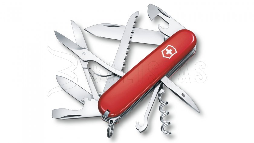 Victorinox Huntsman rouge - emballage blister