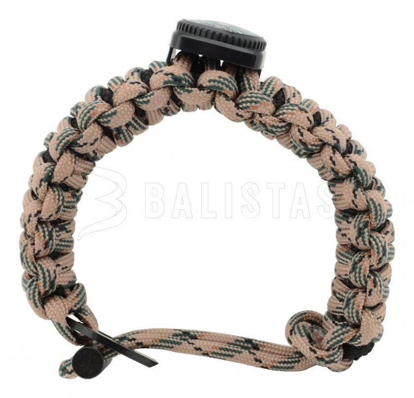 Bracelet d'extérieur avec boussole et accessoires