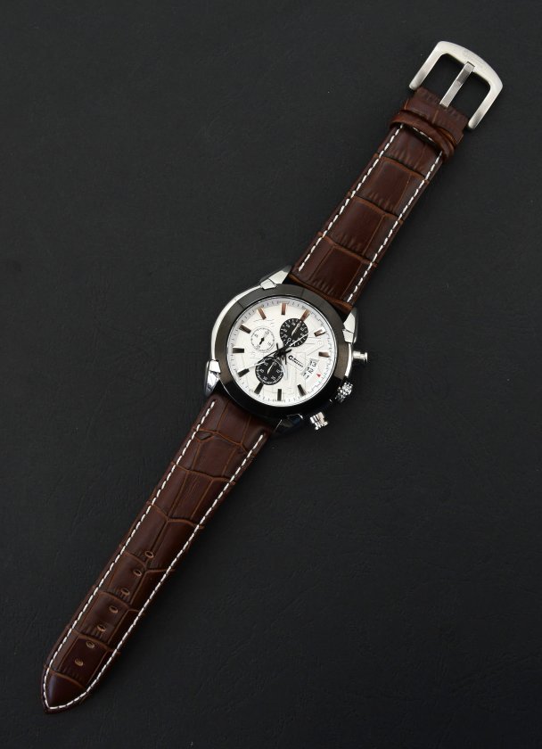Montre Chrono White Compass