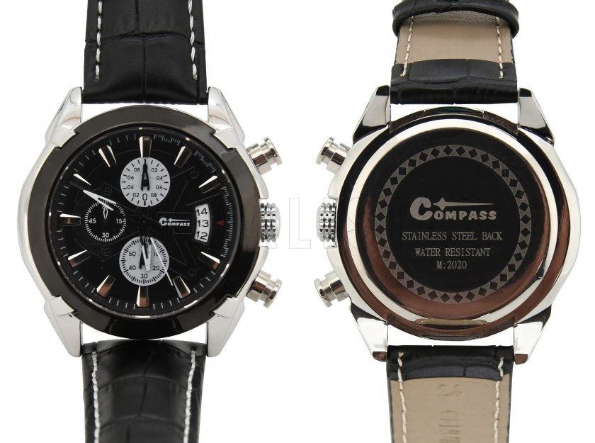 Montre Chrono Black Compass