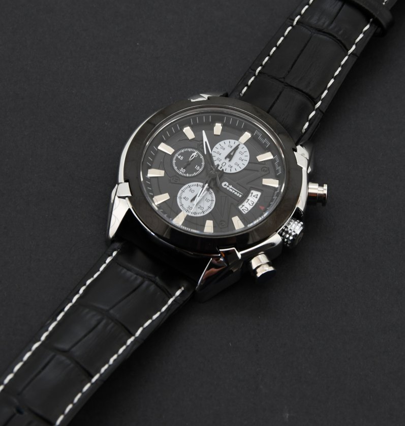 Montre Chrono Black Compass