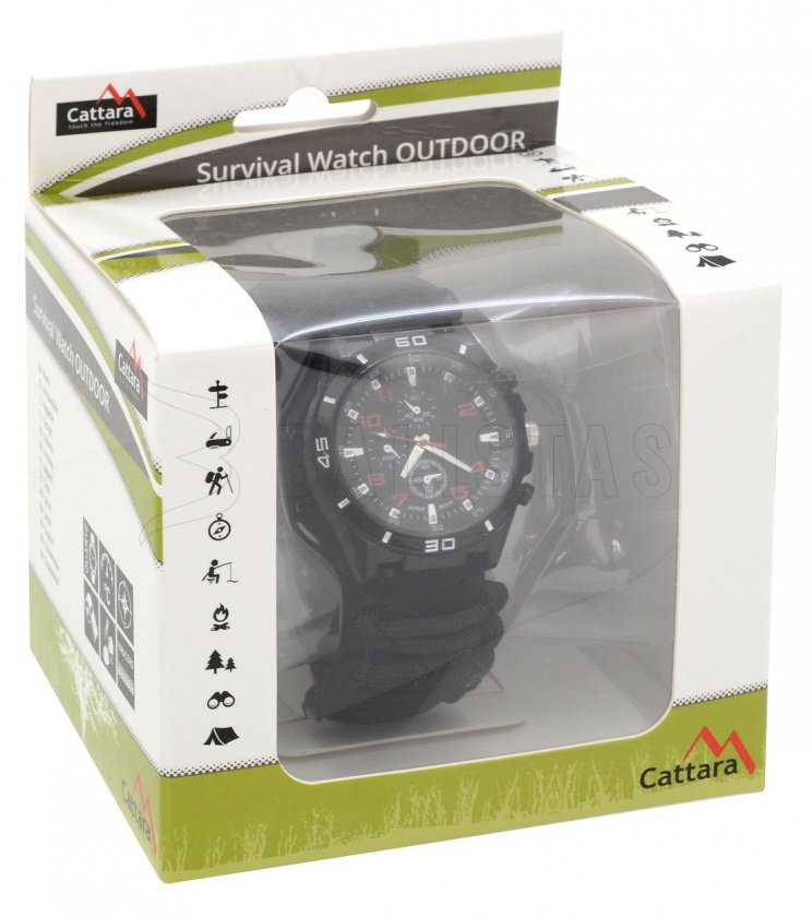 Montre outdoor avec thermomètre