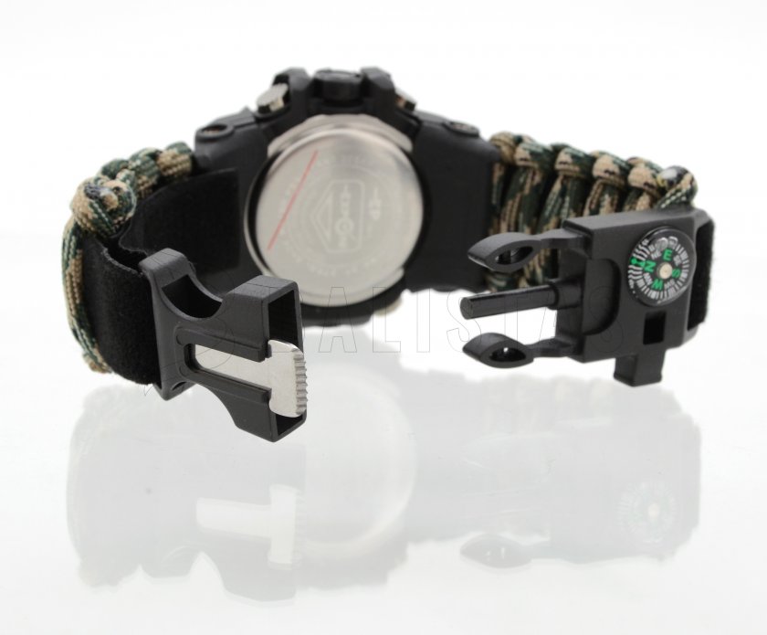 Montre outdoor avec thermomètre Waterproof