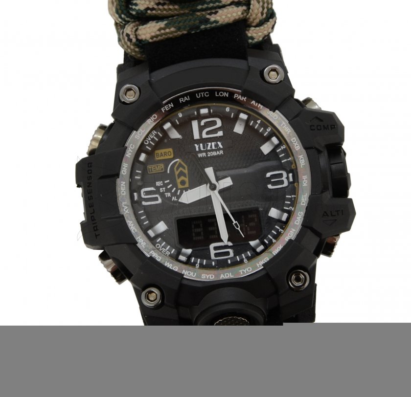 Montre outdoor avec thermomètre Waterproof