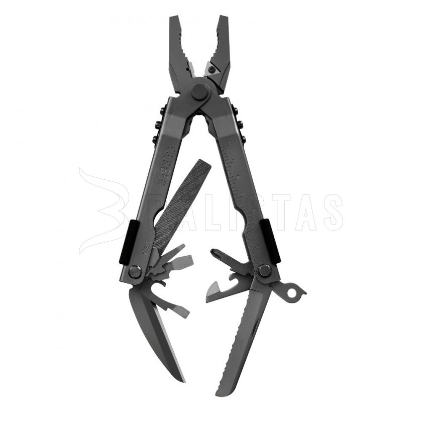 Pince multifonction Gerber MP 600 à mâchoires plates avec étui MOLLE