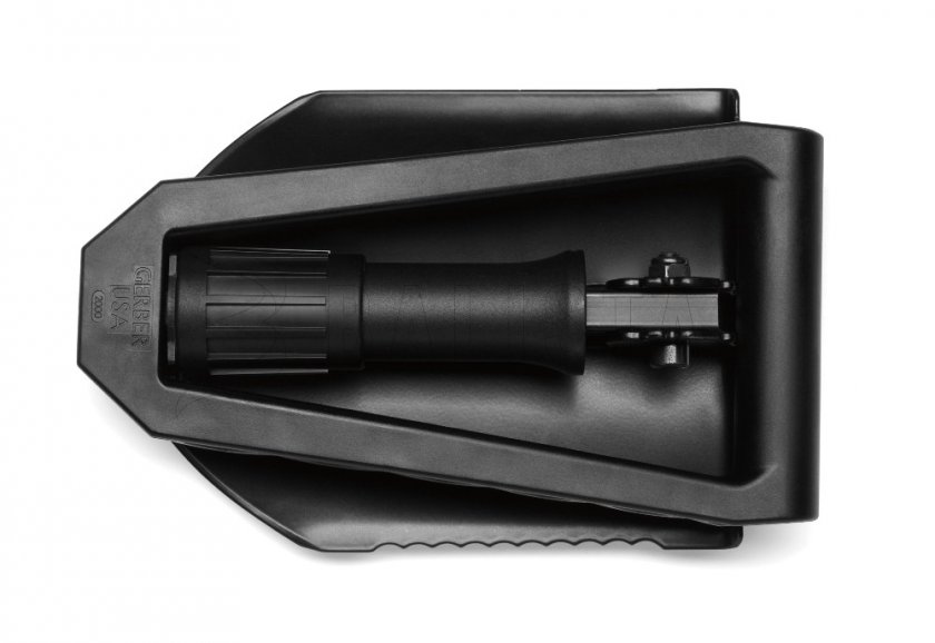 Pelle pliante Gerber E-TOOL dentelée
