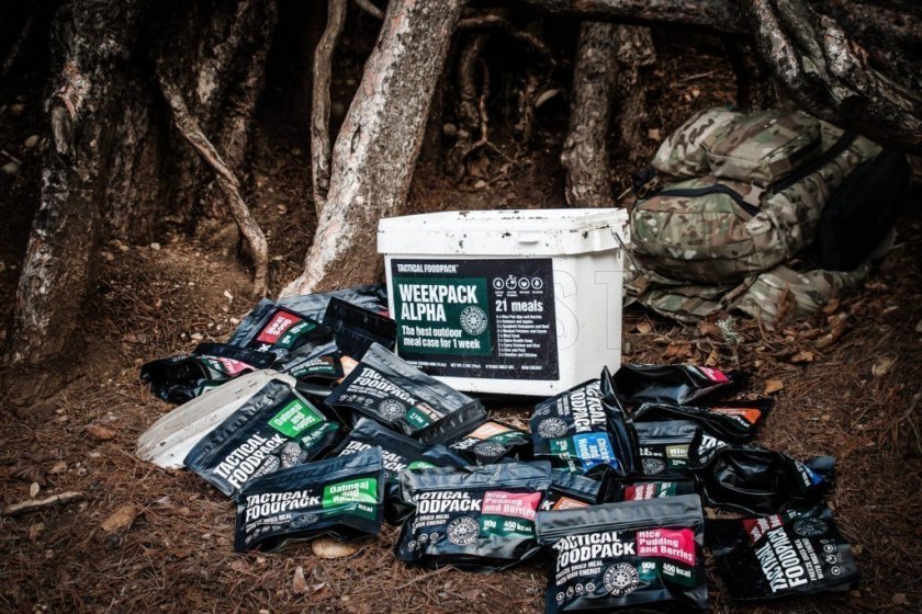 Set 21x MRE dehydrované nourriture de survie - Weekpack Alpha Tactical Foodpack
