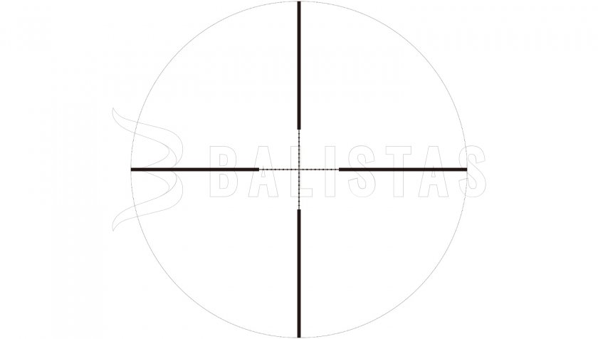 Lunette de visée Optisan HX 4-12x40 AO 1/2 Mildot