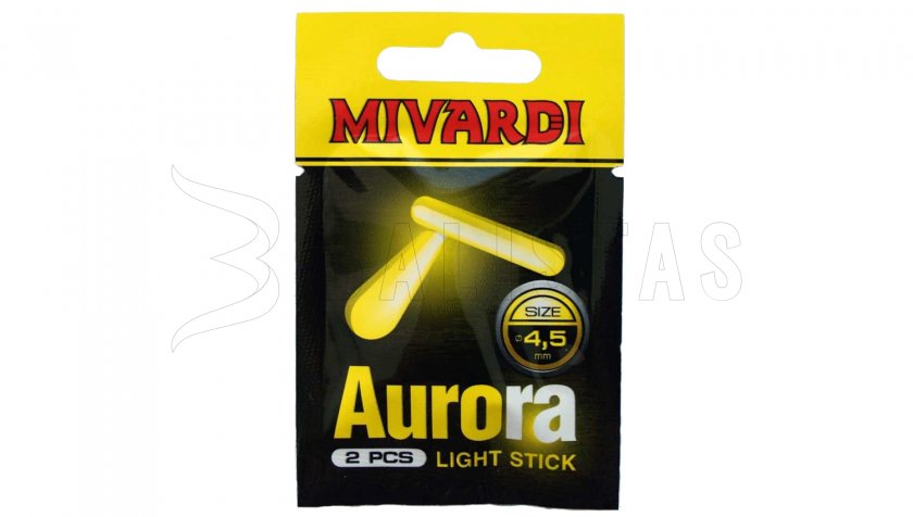 Bâtonnets lumineux chimiques Mivardi Aurora 4,5mm