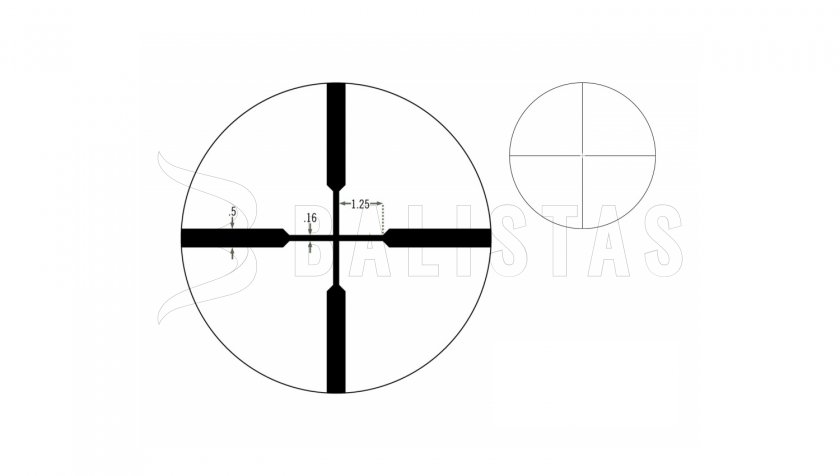 Lunette de visée Vortex Viper HS 4-16x44 AO BDC