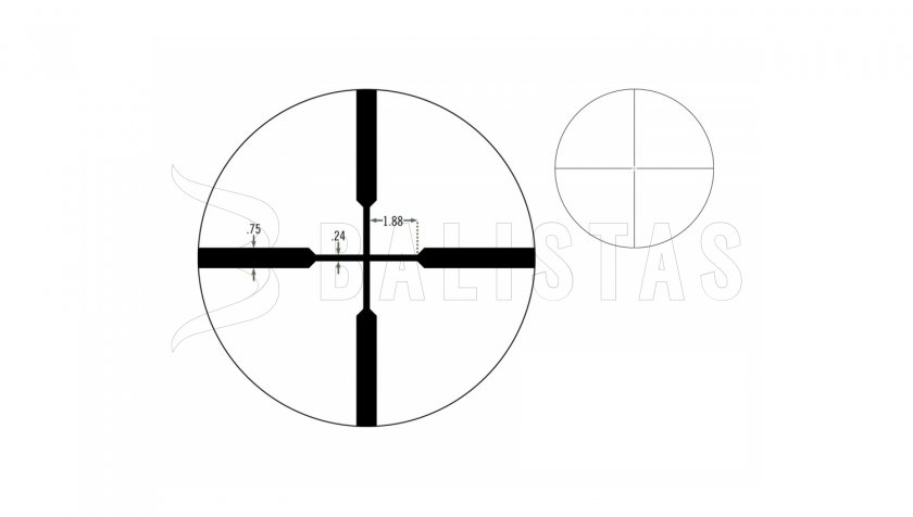 Vortex Viper HS 2,5-10x44 V-Plex riflescope