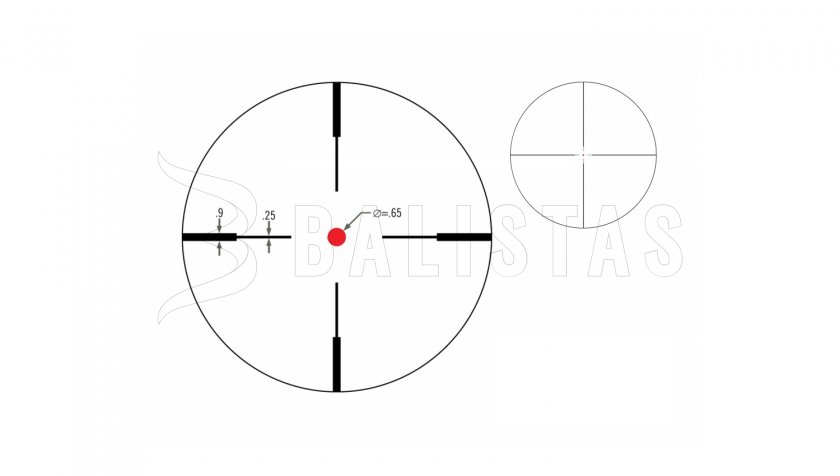 Lunette de visée Vortex Crossfire II 3-9x40 V-Brite