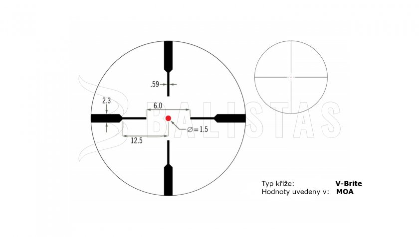 Lunette de visée Vortex Crossfire II Hog Hunter 3-12x56 AO V-Brite