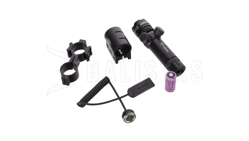 Viseur laser Venox Force rouge avec commande à distance