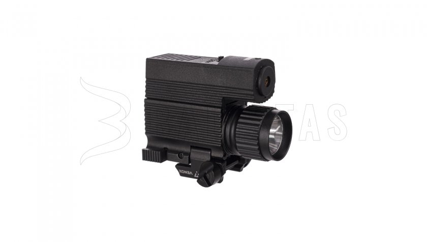Viseur laser Venox Flash vert avec lampe LED