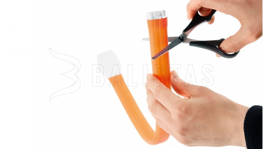 Collier lumineux Hunter Yukon LED 20-63cm orange