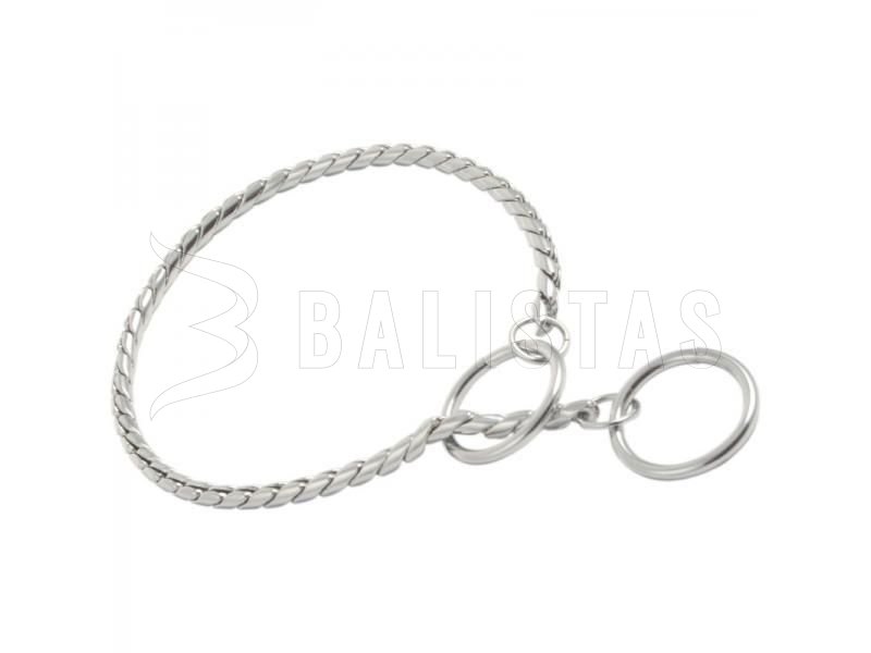 Collier DeLuxe argenté, 35 cm