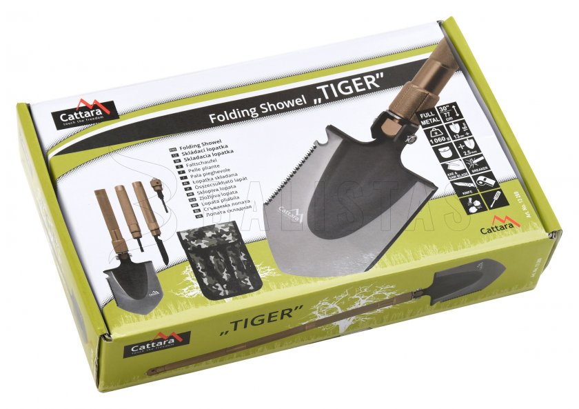 Pelle pliante multifonctionnelle Cattara TIGER 77cm