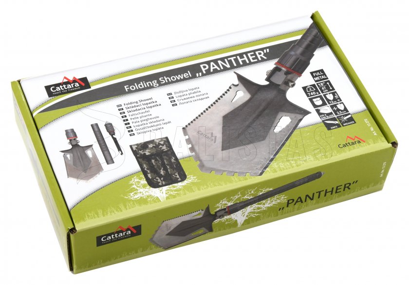 Pelle pliante multifonctionnelle Cattara PANTHER 47cm