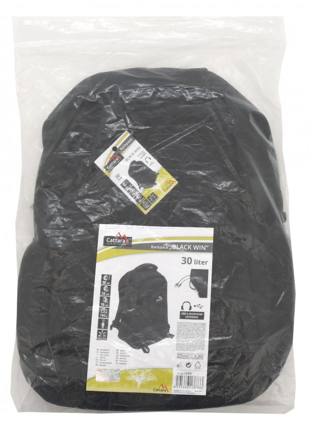 Sac à dos Cattara 30l BLACK WIN