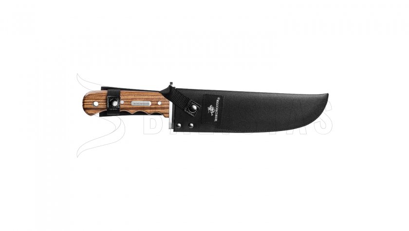 Couteau Winchester Double Barrel Bowie avec étui