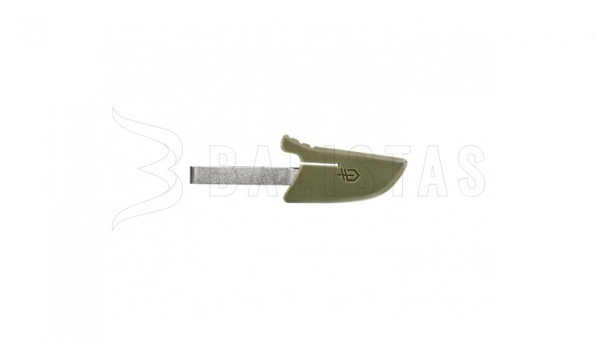 Gerber Vertebrae Compact couteau à lame lisse, vert