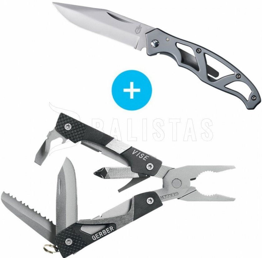 Set de pinces Gerber Vise et couteau Gerber Mini-Paraframe