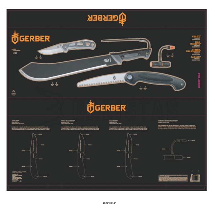 Kit de survie Gerber Prepare + Prevail